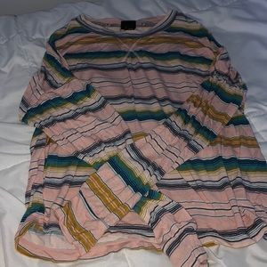 Girls long sleeve striped shirt